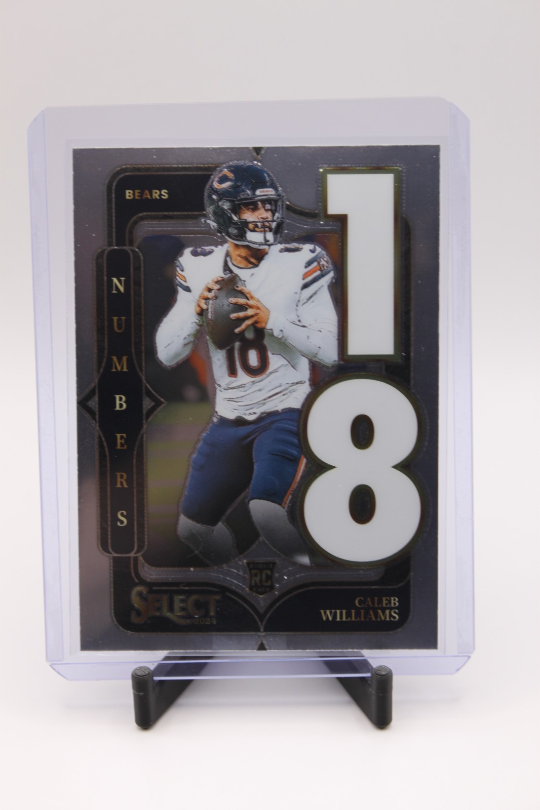 2024 Panini Select - Select Numbers Caleb Williams #19 (RC) - Bears