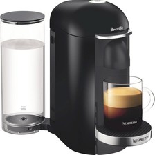 Nespresso By Breville Vertuoplus Espresso Coffee Machine - Black (/RT6-22950-...