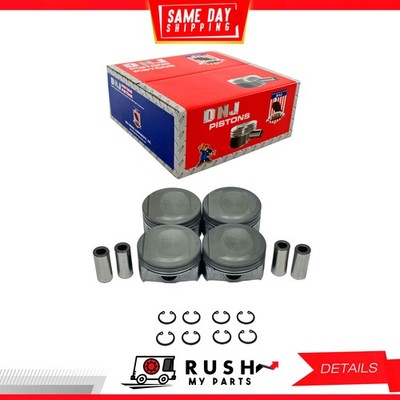 20-21 Standard size Complete Piston Set For Hyundai Sonata 2.0L L4 DOHC 16v DNJ 