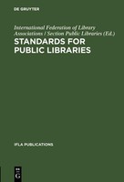Standards For Public Libraries International Federation Of Library Associations