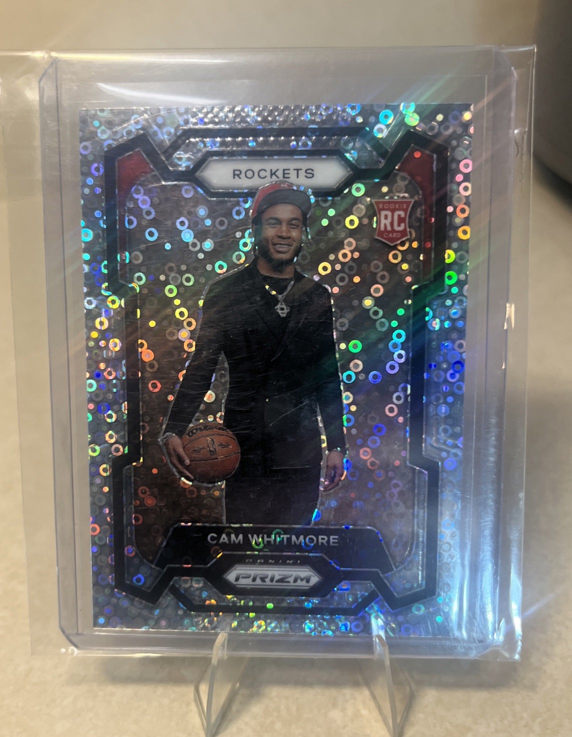 2023-24 Panini Prizm Cam Whitmore 🔥Fast Break Variation RC #129☄️