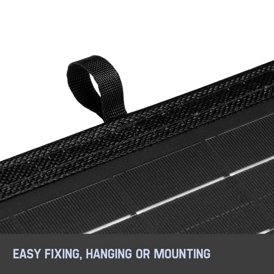 MOBI Solar Blanket 350W Mat Mono 12V Folding Solar Panel Kit Dual USB 5M Cable - image 4 of 4