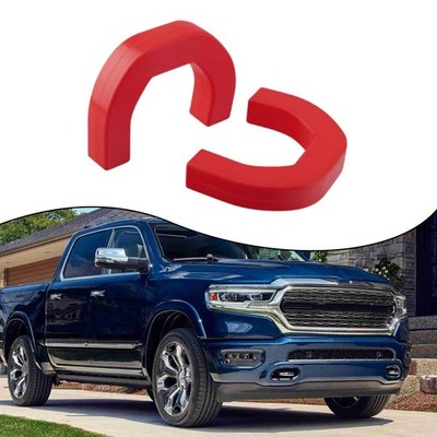 Für Dodge für RAM 1500 Abschlepphaken Abdeckungen vorne einfache Montage rot A