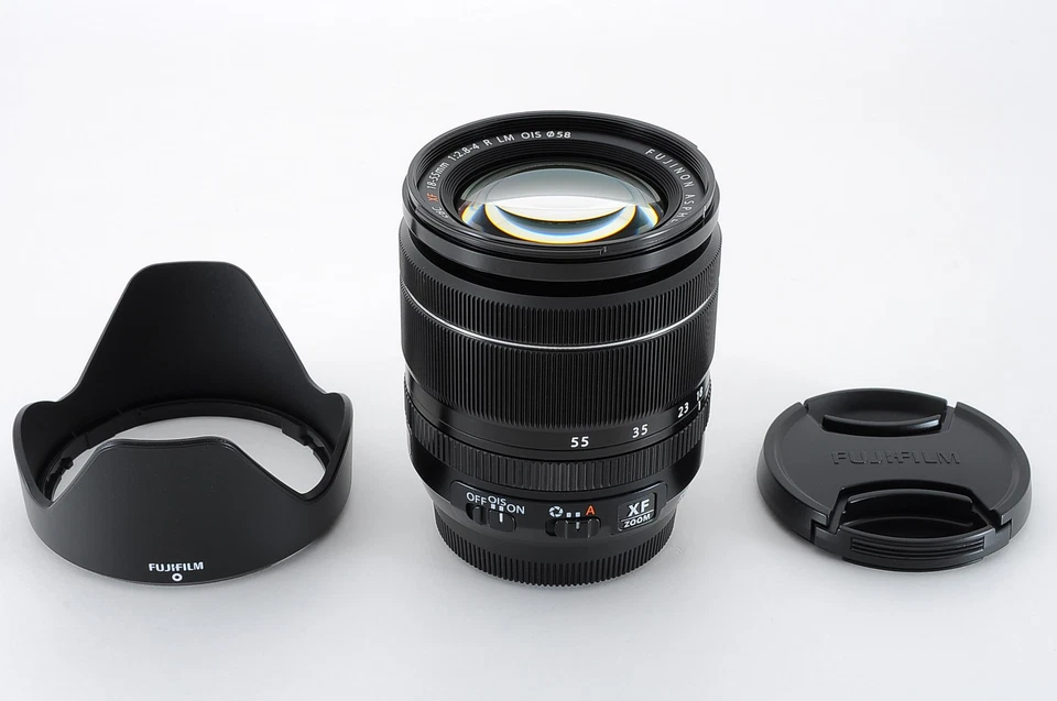 [Near MINT] Fujifilm XF 18-55mm f/2.8-4 OIS LM R Lens w/Hood Fujinon From JAPAN - Image 2 of 4