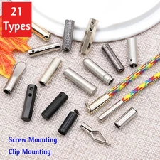 Metal Drawstring Stopper Part Cord Toggles Ends Crafts For Hoodie Clothes 21 Typ