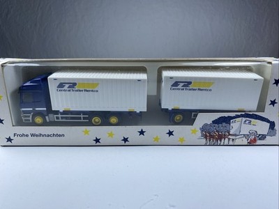 T130 AWM 1:87 H0 LKW MERCEDES BENZ Central Trailer Rentco CTR Ovp Neu 