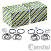 2X SNR RADLAGER-SATZ Vorne Hinten Passend FÜR CitroËN C25 Jumper Fiat Ducato