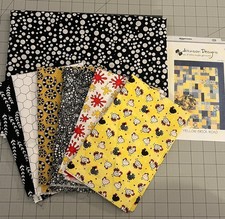 Yellow Brick Road QUILT KIT 2.875 Yd (#3A) Chickens, chickens,  Lap SIZE 48”x57”