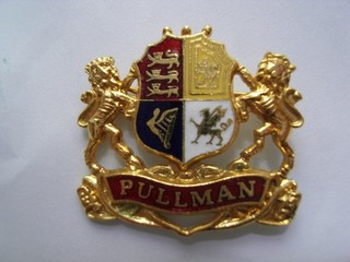 Enamel PULLMAN Car Company Emblem Railway Train Cap/Lapel BADGE