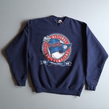 Vintage 1999 Atlanta Braves Sweatshirt Baseball National League Champions XL Men