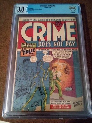 October 1948 - Crime Does Not Pay #68 Comic Book CBCS 3.0 Golden Age