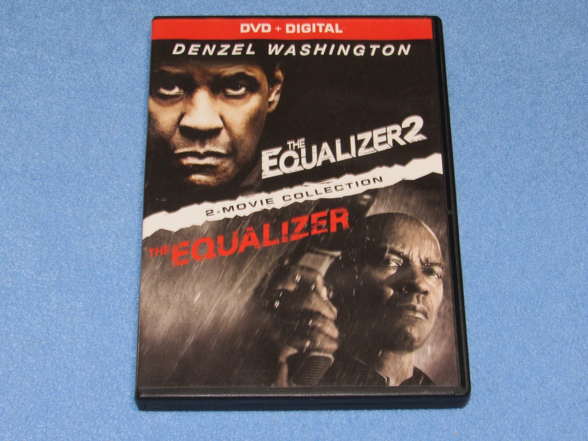 THE EQUALIZER & THE EQUALIZER 2 (DVD, 2018) ~Denzel