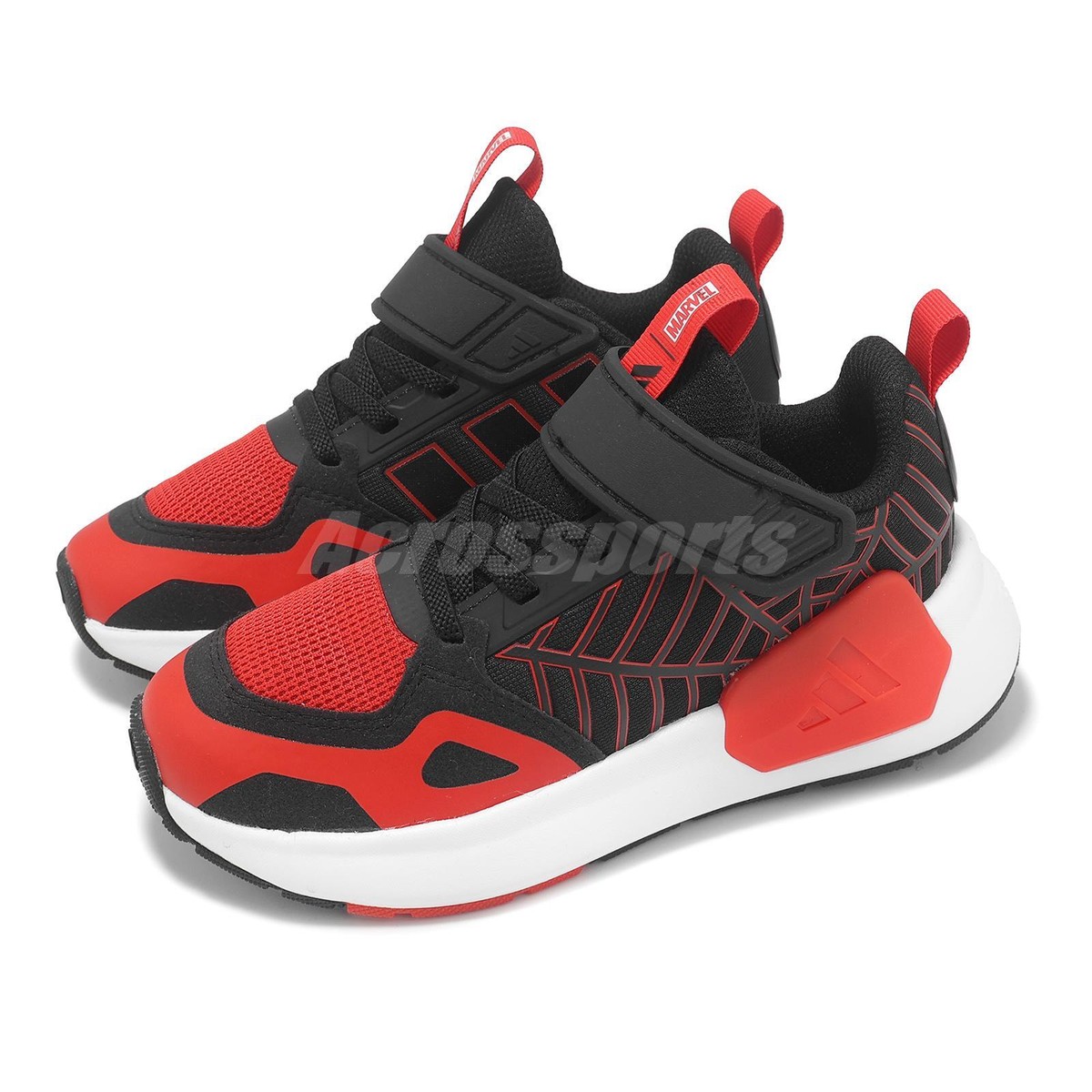 adidas Spider Runner AC K Core Black Red White Kids Preschool