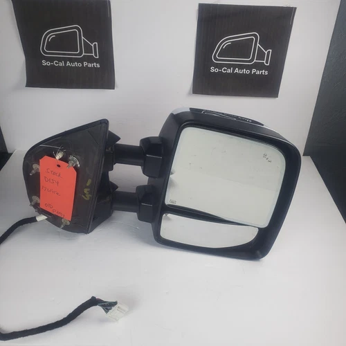 16-18 Titan XD Chrome Passenger Right RH Towing Door Mirror Memory POWER OEM