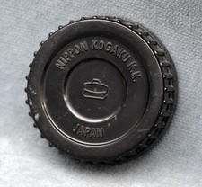 VERY EARLY NIKON F NIPPON KAGAKU KK REAR LENS CAP, JAPAN