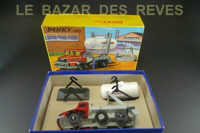 Dinky Toys France – UNIC Multibenne Et Citerne PRIMAGAZ – Réf 805 – Avec Boîte