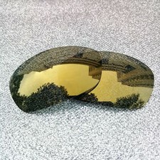 Bronze Gold Polarized Replacement Lenses For-Oakley Juliet Frame
