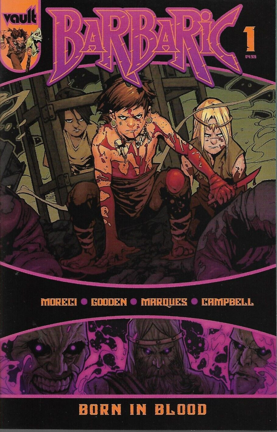 BARBARIC - BORN IN BLOOD (2024) #1  - New Bagged (S)