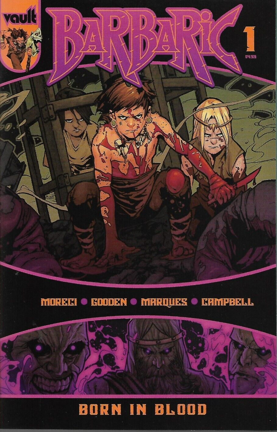 BARBARIC - BORN IN BLOOD (2024) #1  - New Bagged (S)