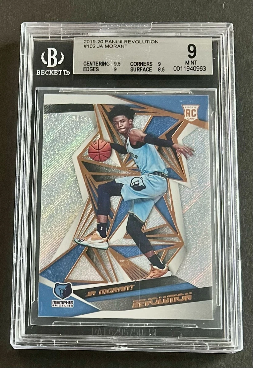 JA MORANT 2019-20 Panini Revolution Rookie Card RC BGS 9 MINT