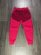 Nike Tech Fleece Jogger Pants Sweatpant Very Berry Pink Red Men  s Size Large New