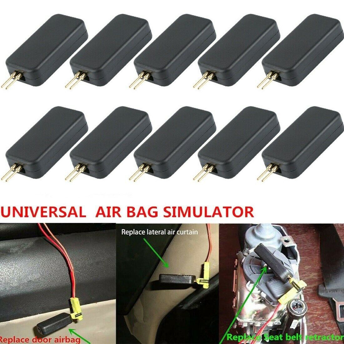 100 X Car Simulator Emulator SRS Resistor Bypass Fault Finding Diagnostic Tools - Foto 7