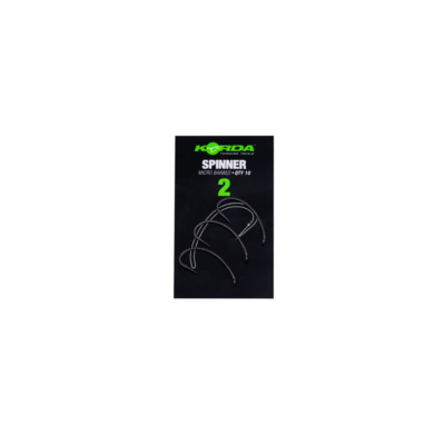 Korda Spinner Haken Micro Barbed ODER Barbless zum Karpfenangeln