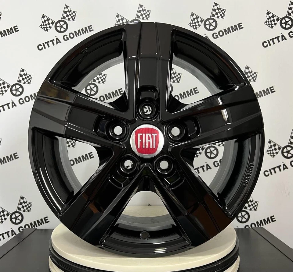 4 Cerchi in lega compatibili per Fiat Ducato Light Camper da 15" NUOVI CAMPIONE - Imagen 2 de 4