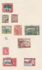 JAMAICA Group of KGV from old album page