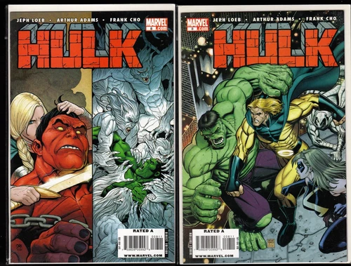 RED HULK #8 & 8A VARIANTS NM/NM+ 9.6/9.8 2010 CGC IT ADAMS CHO COVERS HIGH GRADE