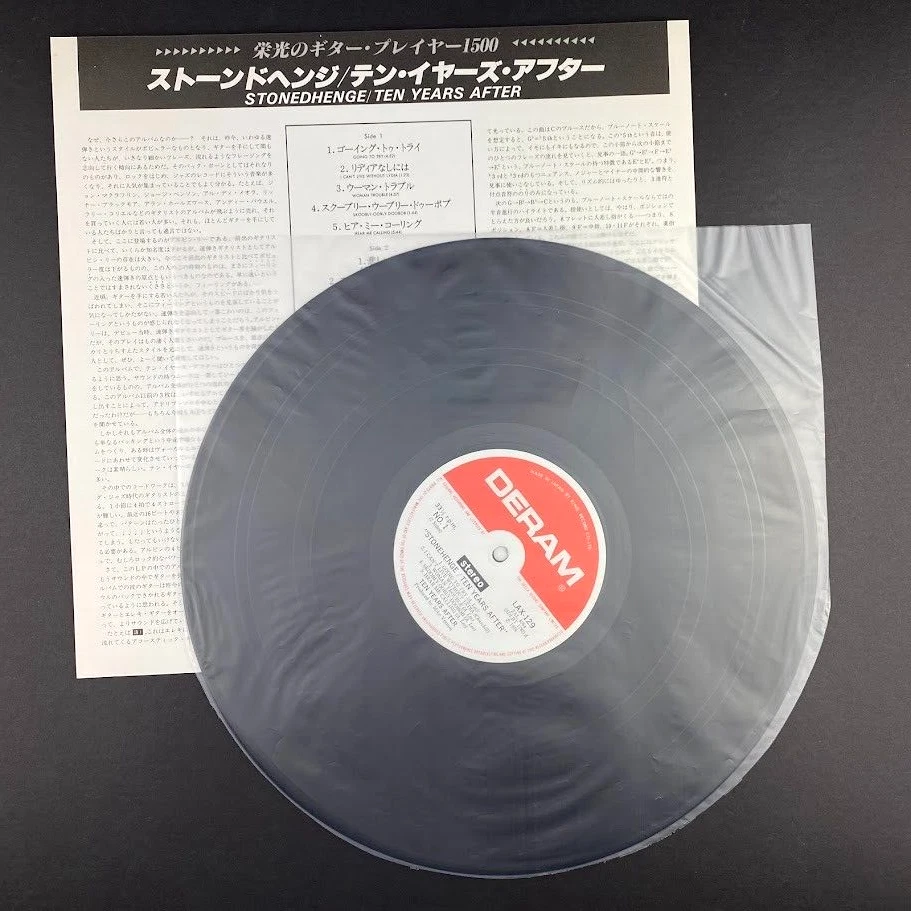 Ten Years After Stonehenge Japan Import 70s Classic Rock vinyl record LP NM M- - Image 2 of 4