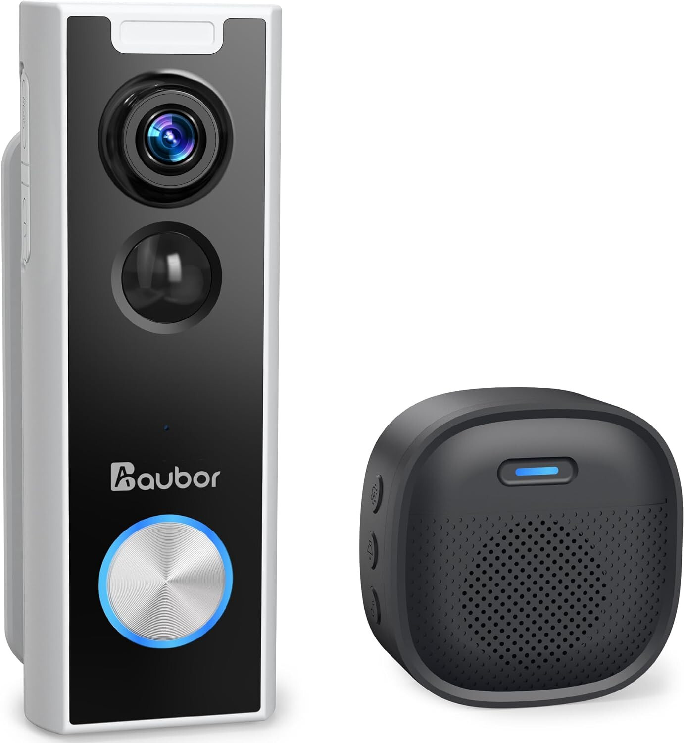 Wireless Video Doorbell Camera with HD Live View Night Vision AI and Chime 2220-image