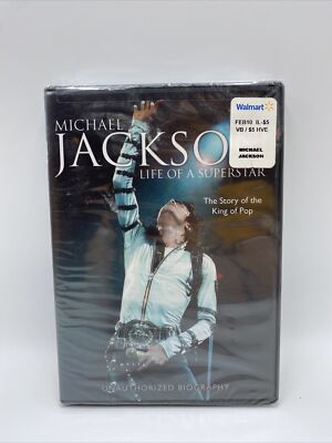 Michael Jackson Life of a Superstar DVD   Biography Brand New Sealed