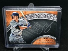 COREY SEAGER 2017 TOPPS FIVE STAR ORANGE ON CARD SILVER INK AUTO #D 4/5