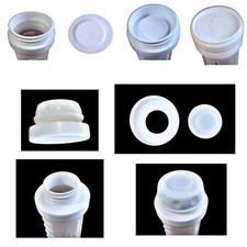 Playtex Drop-Ins Pump Adapter Storage Caps Rings Wide Mouth Lansinoh Conversion