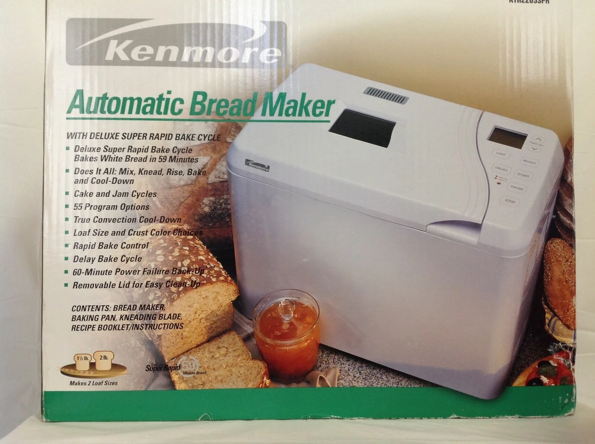 Kenmore Automatic Bread Maker - Model 48487 - 2 lb. Loaf - New