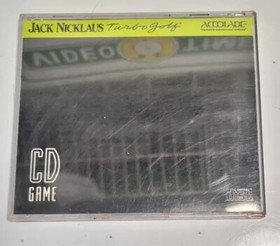 Jack Nicklaus Turbo Golf Turbografx CD Untested