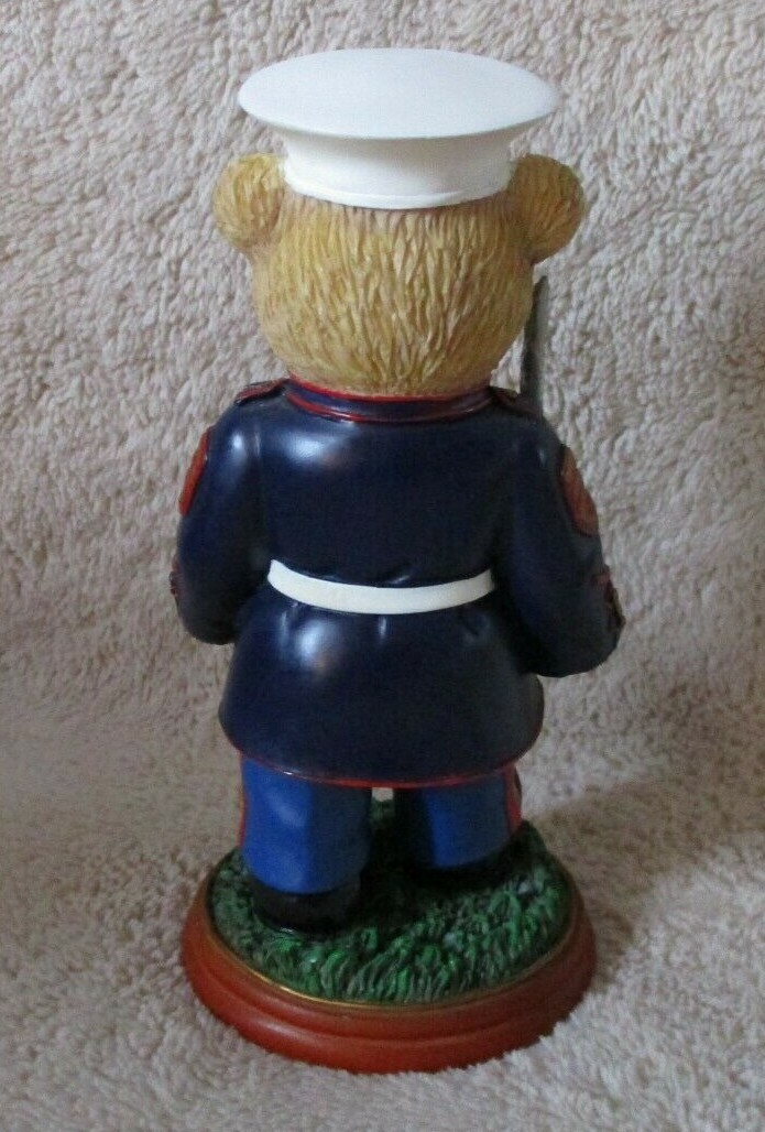 THE HAMILTON COLLECTION DRESS BLUES FAITHFUL FUZZIES SEMPER FI ...