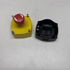 Allen Bradley 800F-1YP2 1-Hole Enclosure E-Stop Station 1N.O 1N.C Twist Release