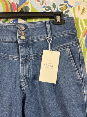 Sezane Paris SAM Trousers Pants Jeans 