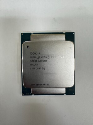 Intel SR202 Xeon E5-2637V3 15MB 3.5GHz 4-core LGA2011-3 CPU