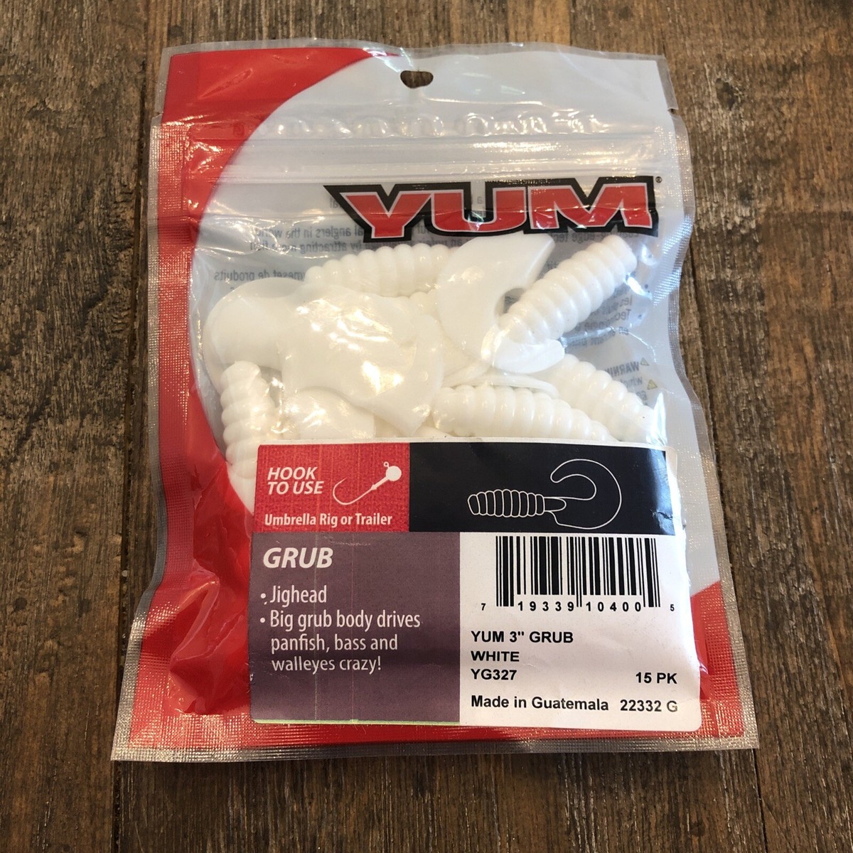 Yum Fishing Lure YG327 Gonzo Grub 3