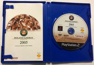 Carátula ps2 de Roland Garros 2005 - Cd
