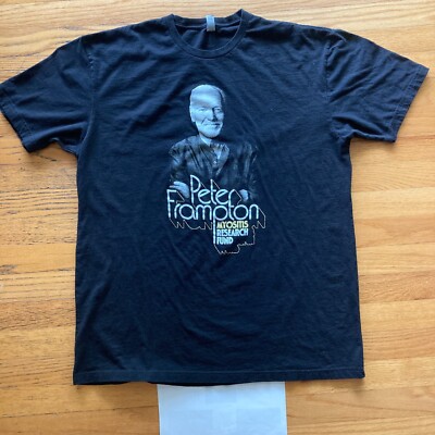 *SOLD OUT* PETER FRAMPTON MYOSITIS RESEARCH FUND SHIRT classic rock comes alive