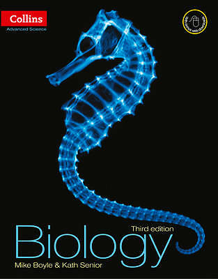 Collins Advanced Science - Biology by Mike Boyle, Kathryn Senior (Paperback,...