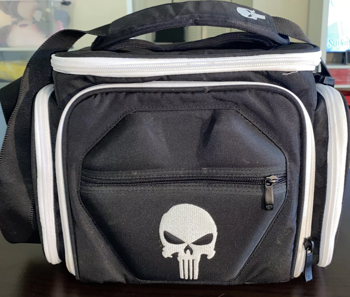 Punisher We Know Handprint Heavyweight Canvas Backpack Bag, Olive &  Black(Large) - Walmart.com