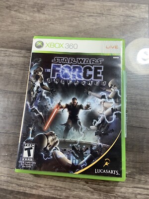 Star Wars: The Force Unleashed (Microsoft Xbox 360, 2008) No Manual