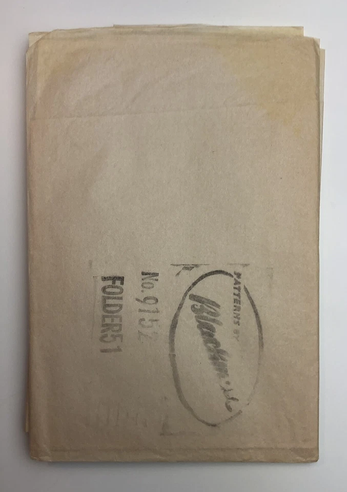 1950's Vintage Sewing Pattern Childs Dressing Gown Blackmore 9152 Size 3-4 Yrs - Image 3 of 4