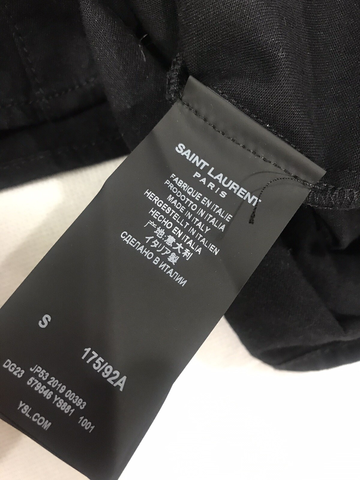 Camicia uomo Saint Laurent. S. $890