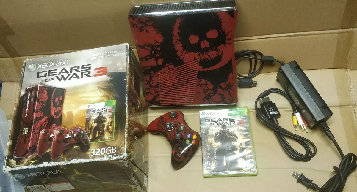 Microsoft Xbox 360 Gears of War 3 Limited Edition Console Bundle